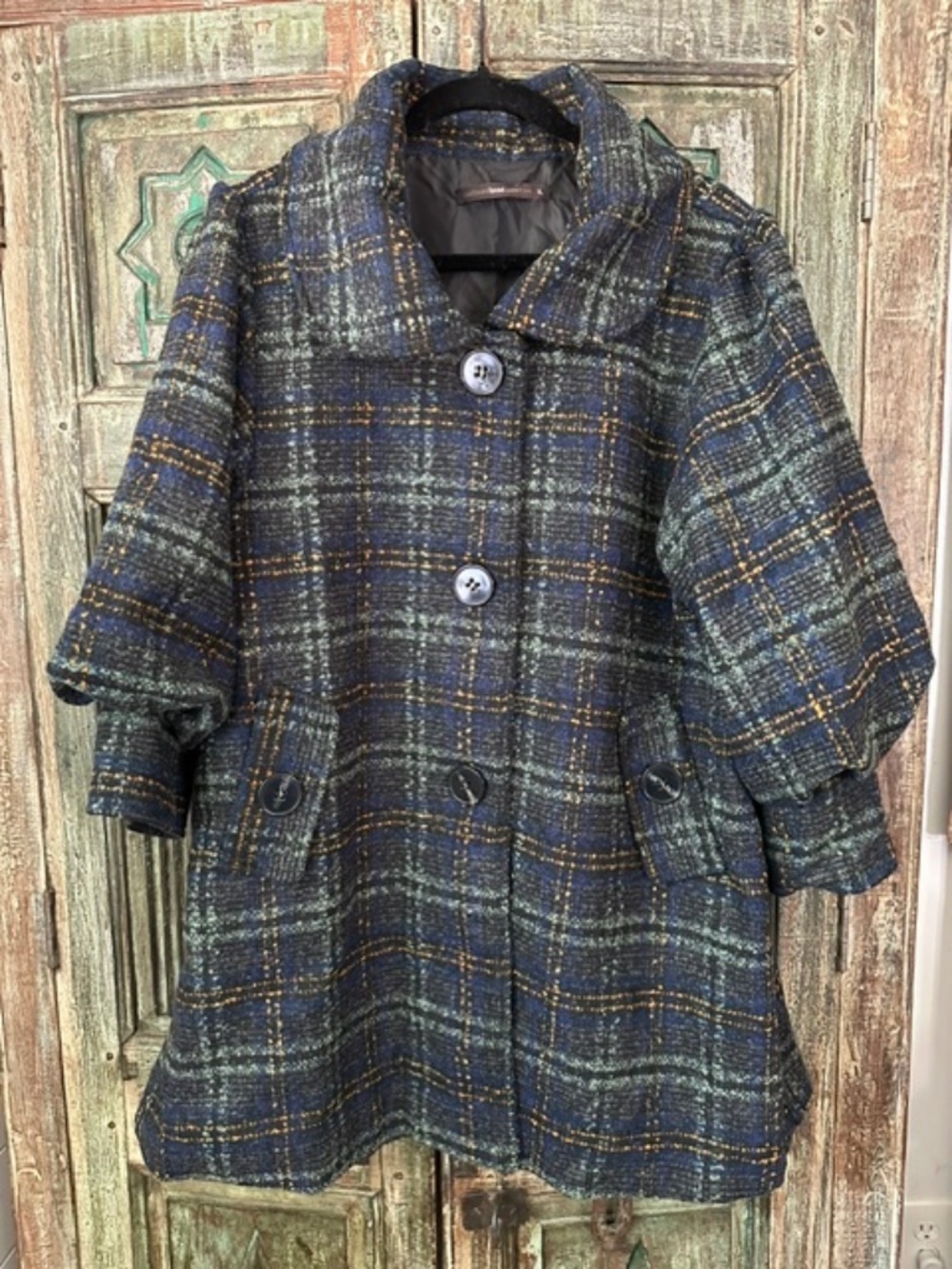Anthropologie-Hazel Wool Swing coat